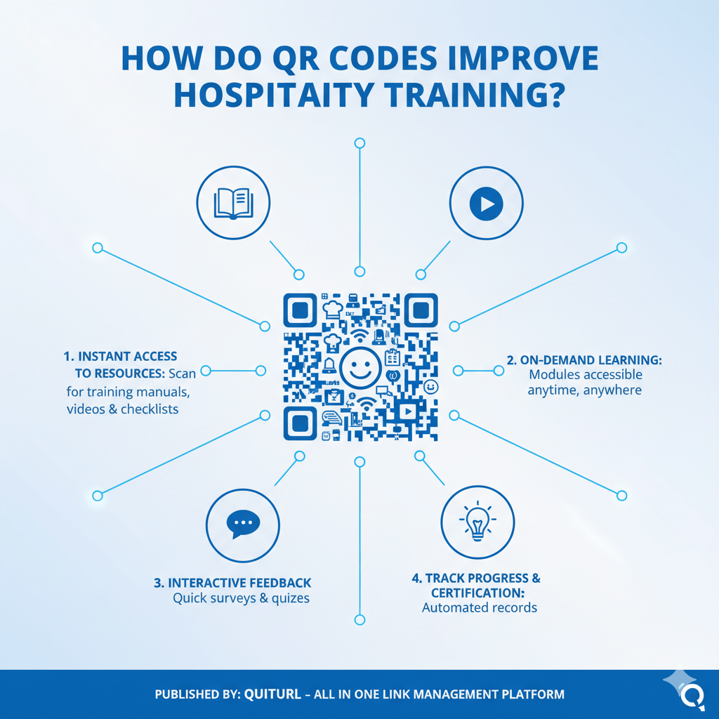 How Do QR Codes Improve Hospitality Training?